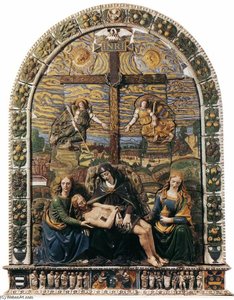 Lamentation Over The Dead Christ — Giovanni Della Robbia