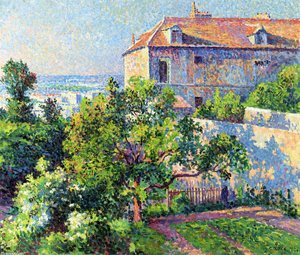 Montmartre, The House Of Suzanne Valadon — Maximilien Luce