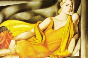 Lady In Yellow — Tamara De Lempicka