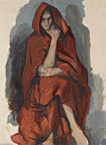 Seated Spahi — Pavel Fedorovich Tchelitchew