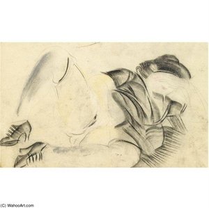 Erotic Drawings, 1 Double-sided — Boris Dmitrievich Grigoriev