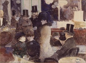 At The Cafe — Jean Louis Forain