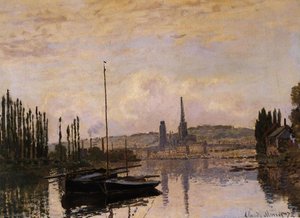 View Of Rouen — Claude Monet
