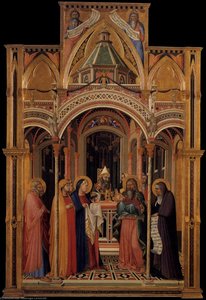The Presentation In The Temple — Ambrogio Lorenzetti, Early Italian Renaissance