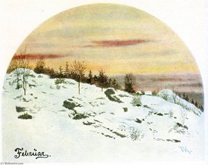 February — Theodor Kittelsen