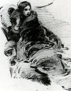 Lady In Furs — Mikhail Vrubel
