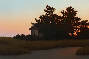 Beach Shack In Twilight — James Netherlands