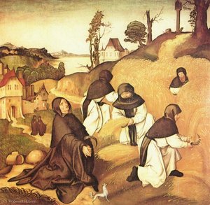Bernhard Altar, Scenes From The Life Of Saint Bernard. — Jörg The Elder Breu, Early Netherlandish