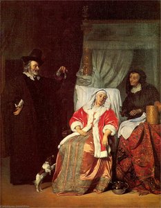 The Doctor's Visit — Gabriel Metsu