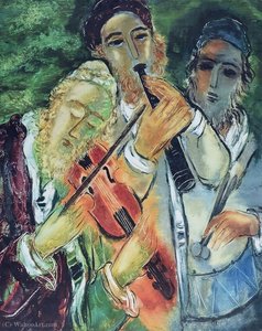 Klezmer Musicians — Reuven Rubin