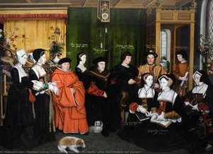 Sir Thomas More And His Family (after Hans Holbein The Younger) — Rowland Lockey