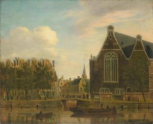 The So-called Boerenverdriet On The Spui, Amsterdam, Jan Ekels (i), 1750 - 1781 — Jan Ekels The Younger