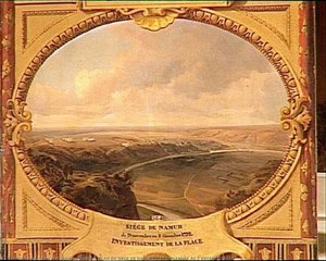 PLAN DU SIEGE DE NAMUR.DU 19 NOVEMBRE AU 2 DECEMBRE 1792