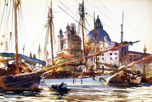 The Church Of Santa Maria Della Salute, Venice — John Singer Sargent