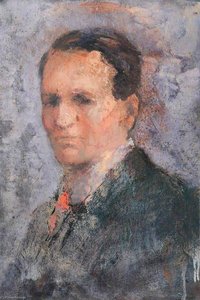 Man Wearing A Red Tie — Hugh Oswald Blaker