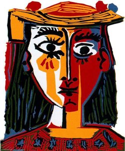 Bust Of A Woman With Hat — Pablo Picasso