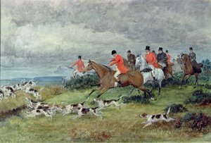 Fox Hunting In Surrey — Randolph Caldecott