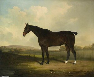 Dark Bay Hunter — Henry Bernard Chalon, Neoclassicism