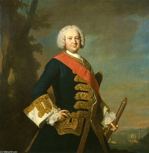 Sir Peter Warren — Thomas Hudson, Neoclassicism