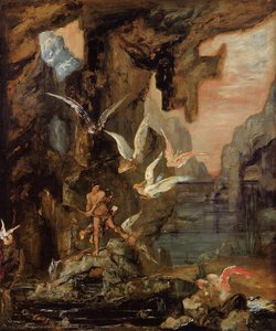 Hercules At Lake Stymphalos — Gustave Moreau