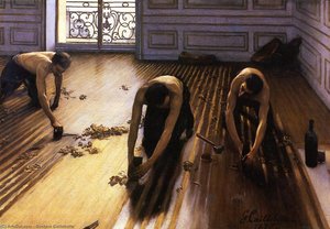 The Floor Scrapers Aka The Floor Strippers — Gustave Caillebotte