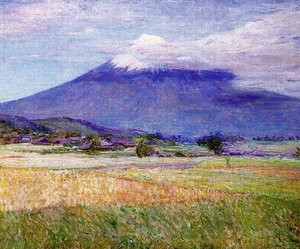 Fuji — Lilla Cabot Perry, Impressionism