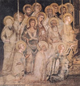 Maestà (detail) — Simone Martini