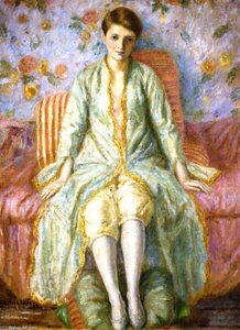 Portrait Of Jane Belo — Frederick Carl Frieseke
