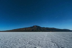 Tunupa Volcano At Night — Angelo Chiacchio
