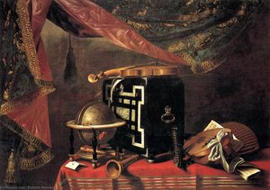 Still-life With Instruments — Evaristo Baschenis