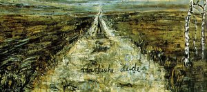 March Heath, (260 Kb)_ Oil, Acrylic, And Shellac (1974) — Anselm Kiefer