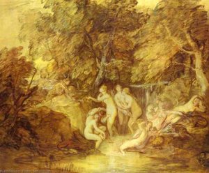 Diana And Actaeon — Thomas Gainsborough, Classicism