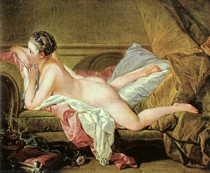 Nude On A Sofa — François Boucher