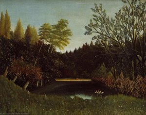 View Of The Bois De Boulogne — Henri Julien Félix Rousseau (le Douanier)