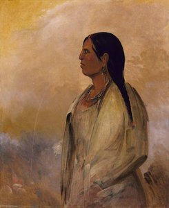A Choctaw Woman — George Catlin