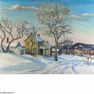 Winter Sunlight — Walter Emerson Baum