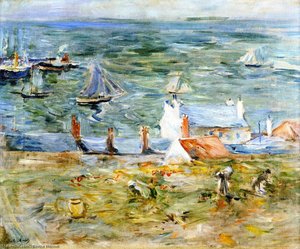 Port Of Gorey — Berthe Morisot, Impressionism