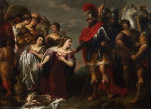 David And Abigail — Jan Cossiers