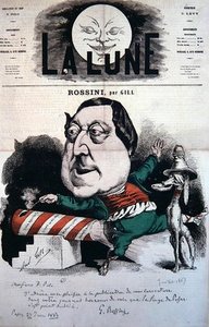 Front Cover Of 'la Lune' Magazine — André Gill