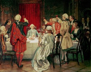 Prince Charles Edward Stuart In Edinburgh