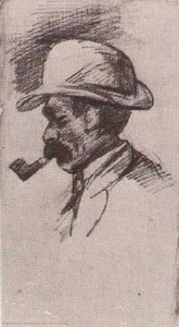 Head Of A Man — Vincent Willem Van Gogh