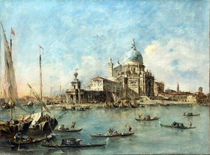 The Punta Della Dogana — Francesco Lazzaro Guardi