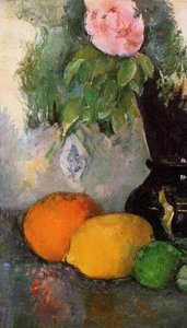 Flowers And Fruit — Paul Cézanne