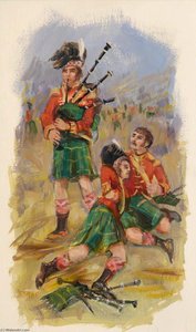 The Three Pipers At Saint Pierre — Eric Auld