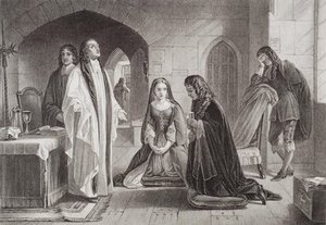 Lord William Russell Receiving The Sacrament Prior