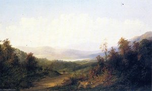 Figures In A Wooded Landscape — William Charles Anthony Frerichs