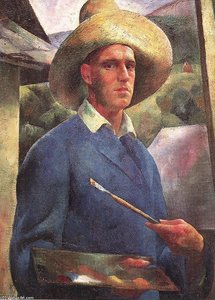 Self Portrait With Hat — Karoly Patko