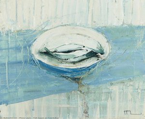 Fish Supper On French Blue — Ffiona Lewis