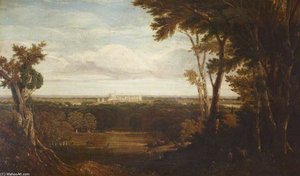 Windsor Castle From The Road To Virginia Water