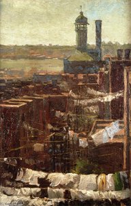 Hudson River View — Robert Julian Onderdonk, Impressionism